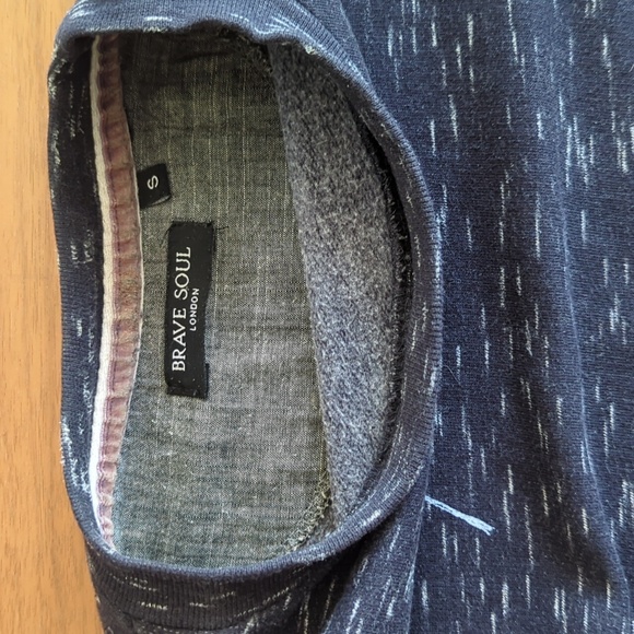 Brave Soul Patterned Sweatshirt - Picture 3 of 5